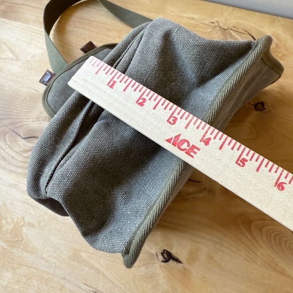 RU YI HUANG WESTERN US CATTLE SUBPACKAGE MESSENGER SATCHEL CANVAS NEVER USED - Picture 10 of 12